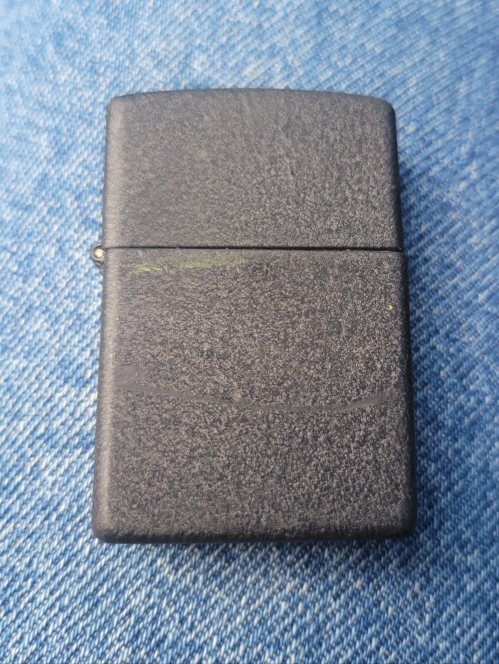 Black Textured Zippo Lighter, made in USA